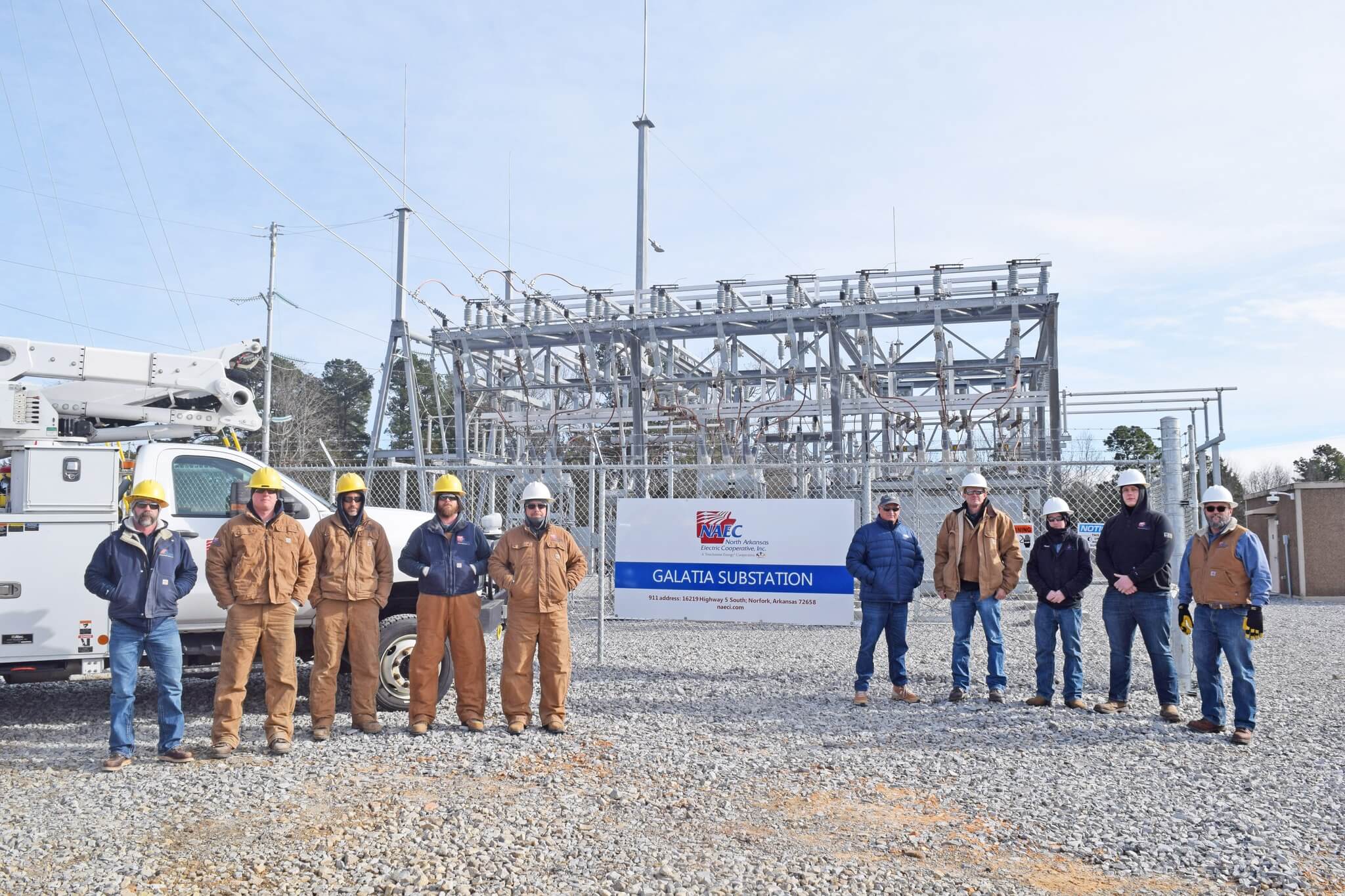 NAEC powers up new Galatia substation to serve 750 members - Mountain ...
