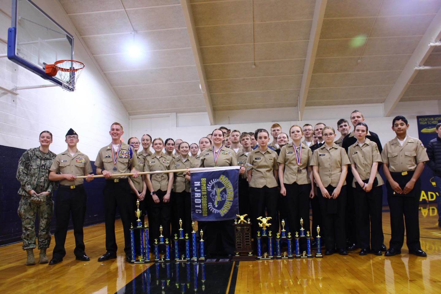 Mountain Home NJROTC dominates drone events at first Home Drill Meet