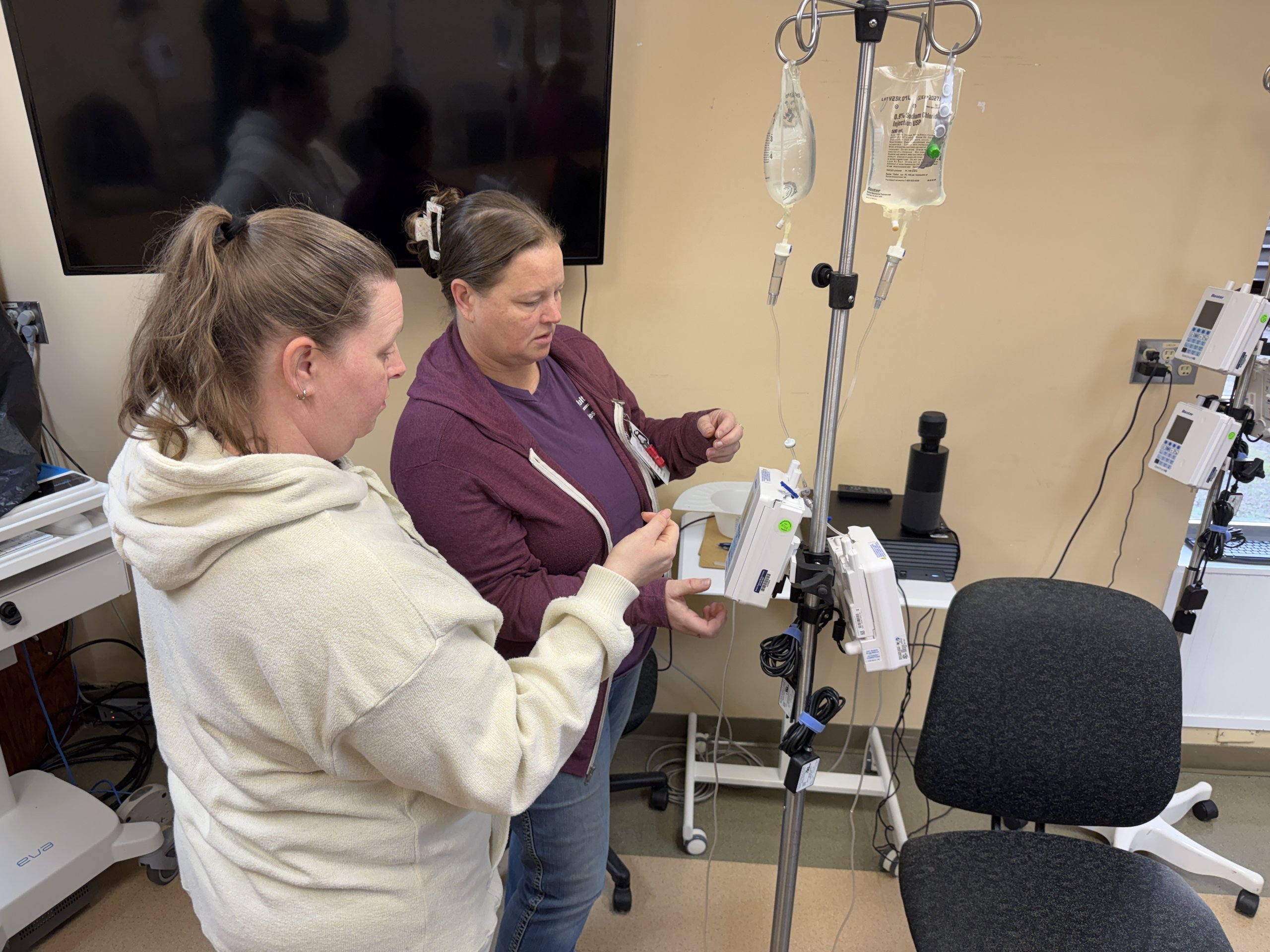 Anonymous donor upgrades IV pumps at Fulton County Hospital