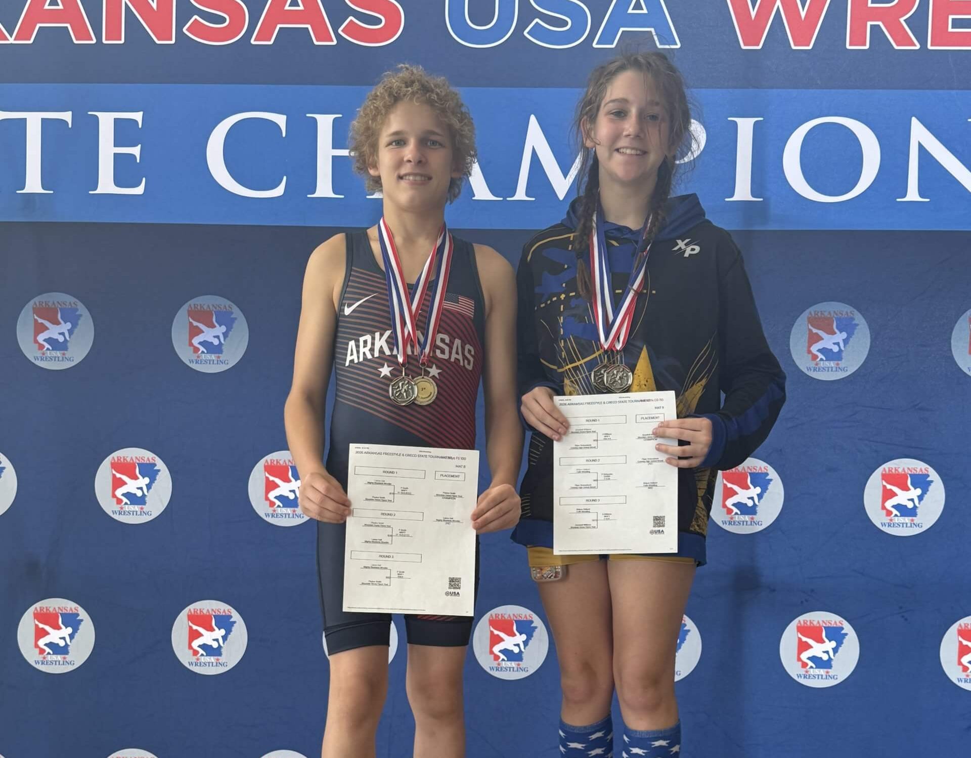Two Mountain Home Flyers wrestlers earn spots on Arkansas national teams